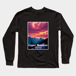 Copper Mountain Colorado United States ski Long Sleeve T-Shirt